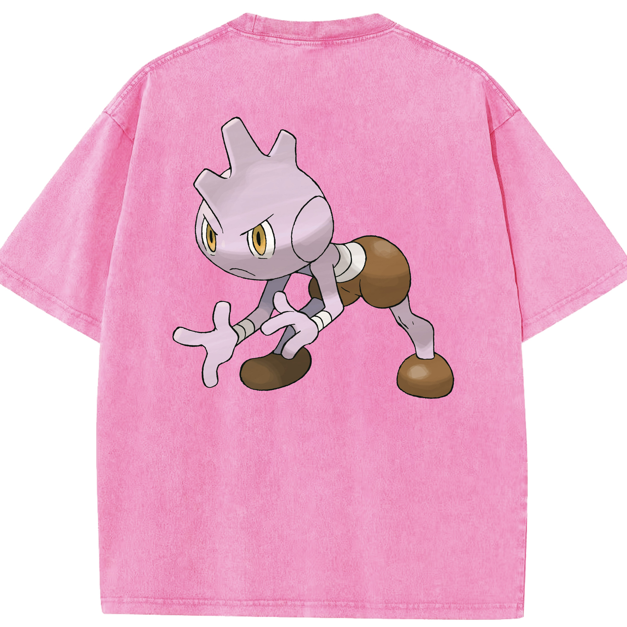 （画像用） ポケットモンスター Pokémon 綿100% ヴィンテージ風 半袖Tシャツ（背面プリント）